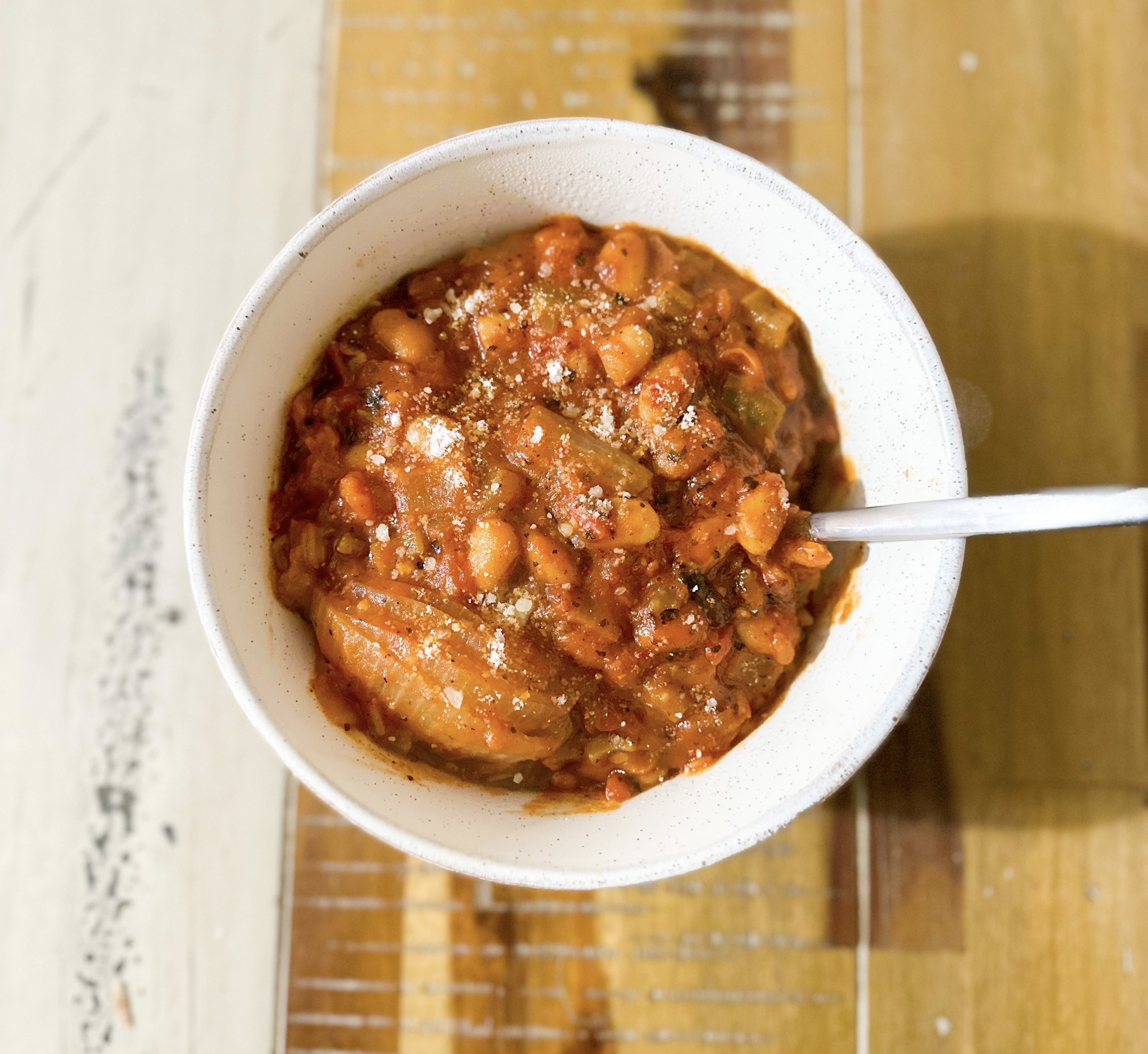 Homemade Pasta Fagioli
